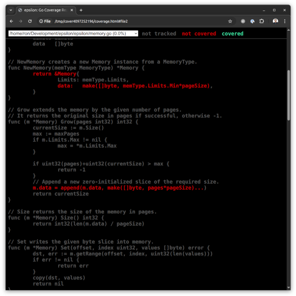 print-allocs output using go tool